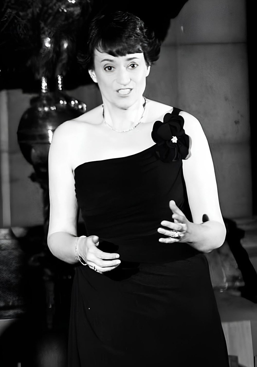 image3 Black and white image of Alison